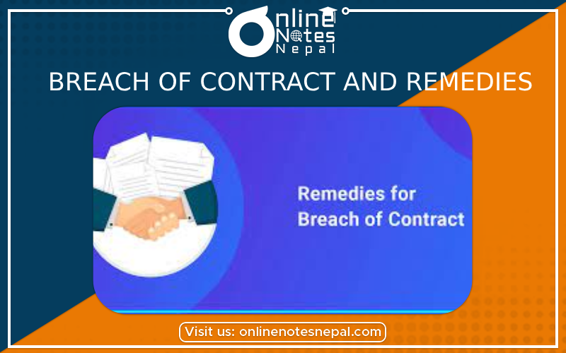 Breach of Contract and Remedies